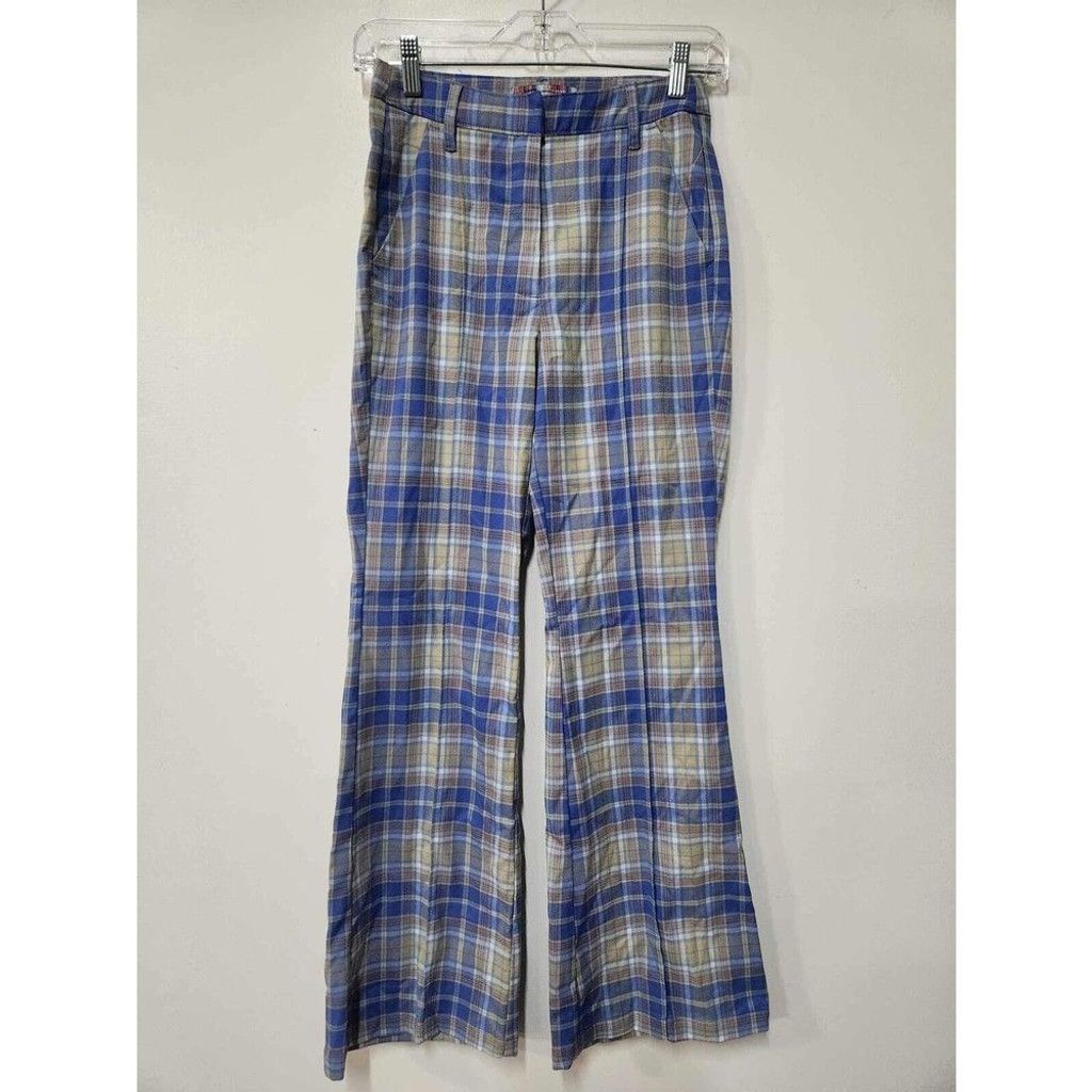Urban Outfitters Urban Outfitters UO Isabella Printed Flare Pant Size 0. B20 Size 25" / US 0 / IT 36 - 5 Thumbnail
