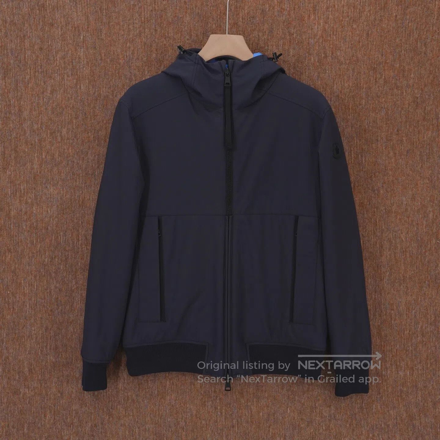 Moncler Moncler DERVA logo on down jacket Size US S / EU 44-46 / 1 - 1 Thumbnail