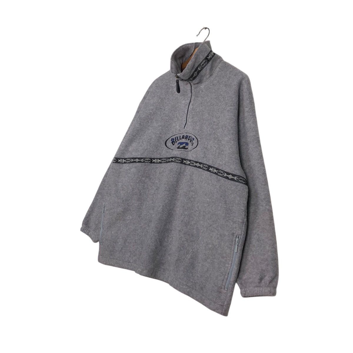 Billabong Vintage Fleece Jacket Half Zipper Anorak Billabong Polartec Size US M / EU 48-50 / 2 - 3 Thumbnail