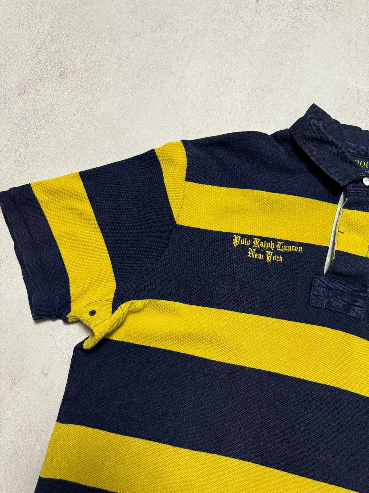 Polo Ralph Lauren × Vintage Vintage Polo Ralph Lauren New York Polo T Shirt Big Pony 90s Size US XL / EU 56 / 4 - 4 Thumbnail