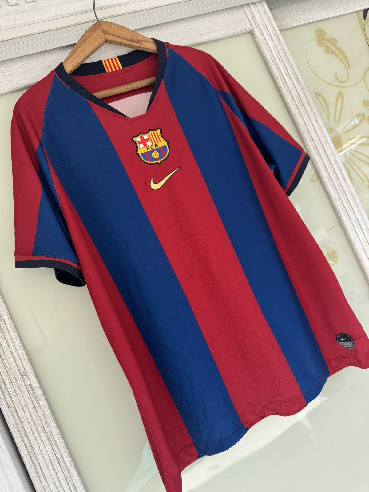 Nike Barcelona 2019-2020 Home El Clasico Stadiun Jersey Shirt Size US XXL / EU 58 / 5 - 4 Thumbnail
