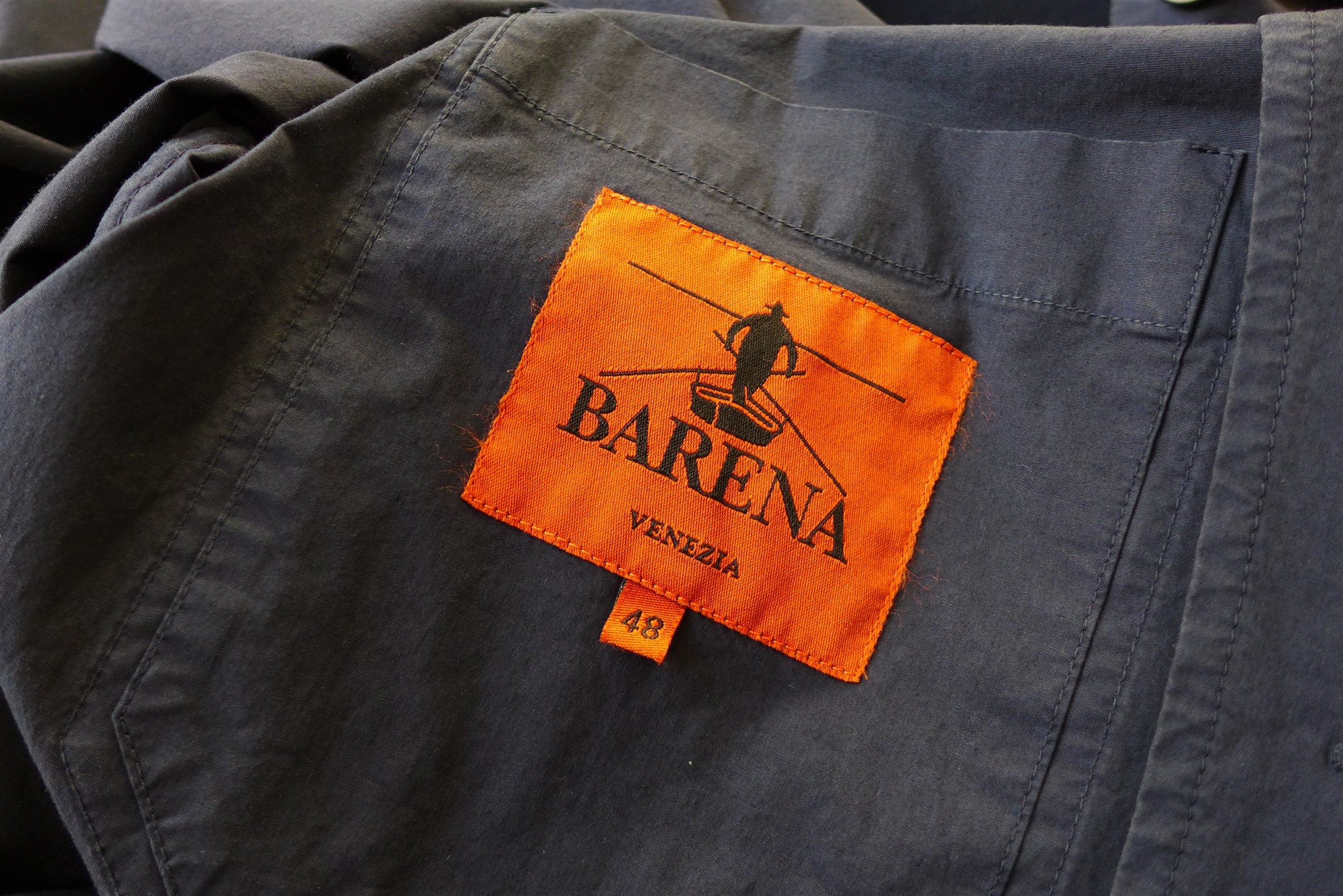 Barena Barena Cedrone Overshirt - Navy Cotton - Size 48 Size US M / EU 48-50 / 2 - 11 Thumbnail