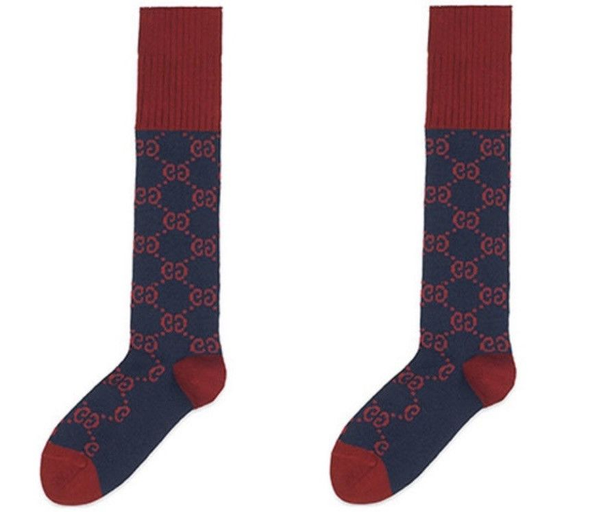 Gucci Gucci GG Signature Socks size M Size ONE SIZE - 1 Thumbnail
