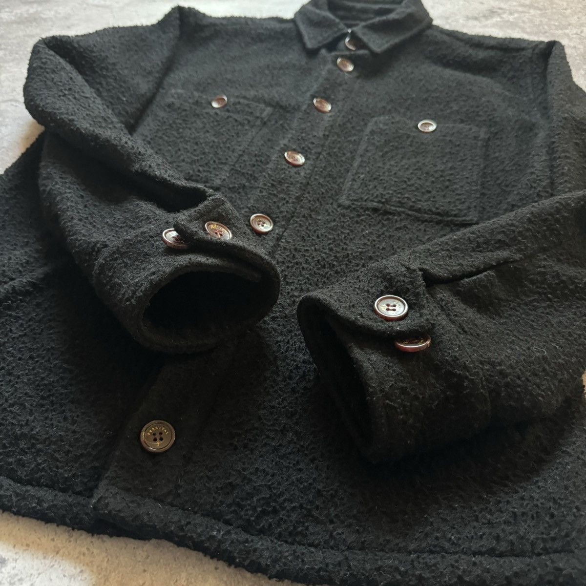 Percival Percival Black Overshirt Size US M / EU 48-50 / 2 - 5 Thumbnail