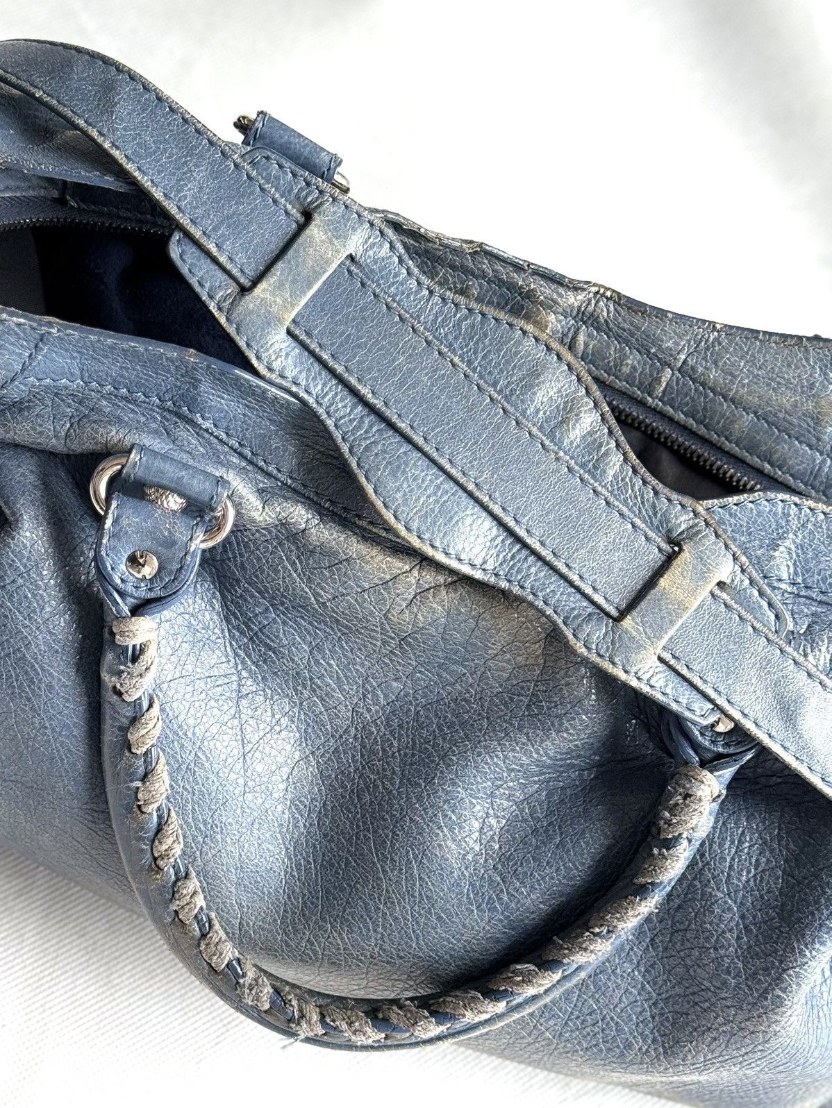 Balenciaga Vintage Balenciaga City Bag Distressed Leather Handbag Size ONE SIZE - 21 Thumbnail
