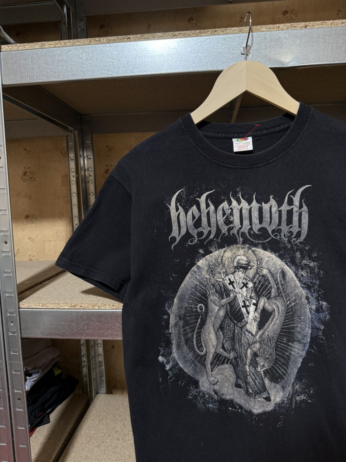 Band Tees × Vintage Vintage 2008 Behemoth Christian To The Lions T-Shirt Size US S / EU 44-46 / 1 - 3 Thumbnail