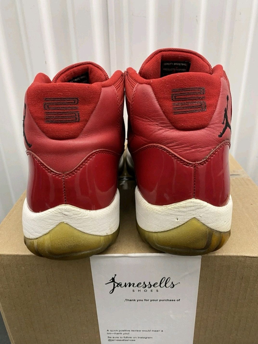 Japanese Brand Nike Air Jordan Retro 11 Win Like 96 377037623 Size 11.5 Men Size US 11 / EU 44 - 5 Thumbnail