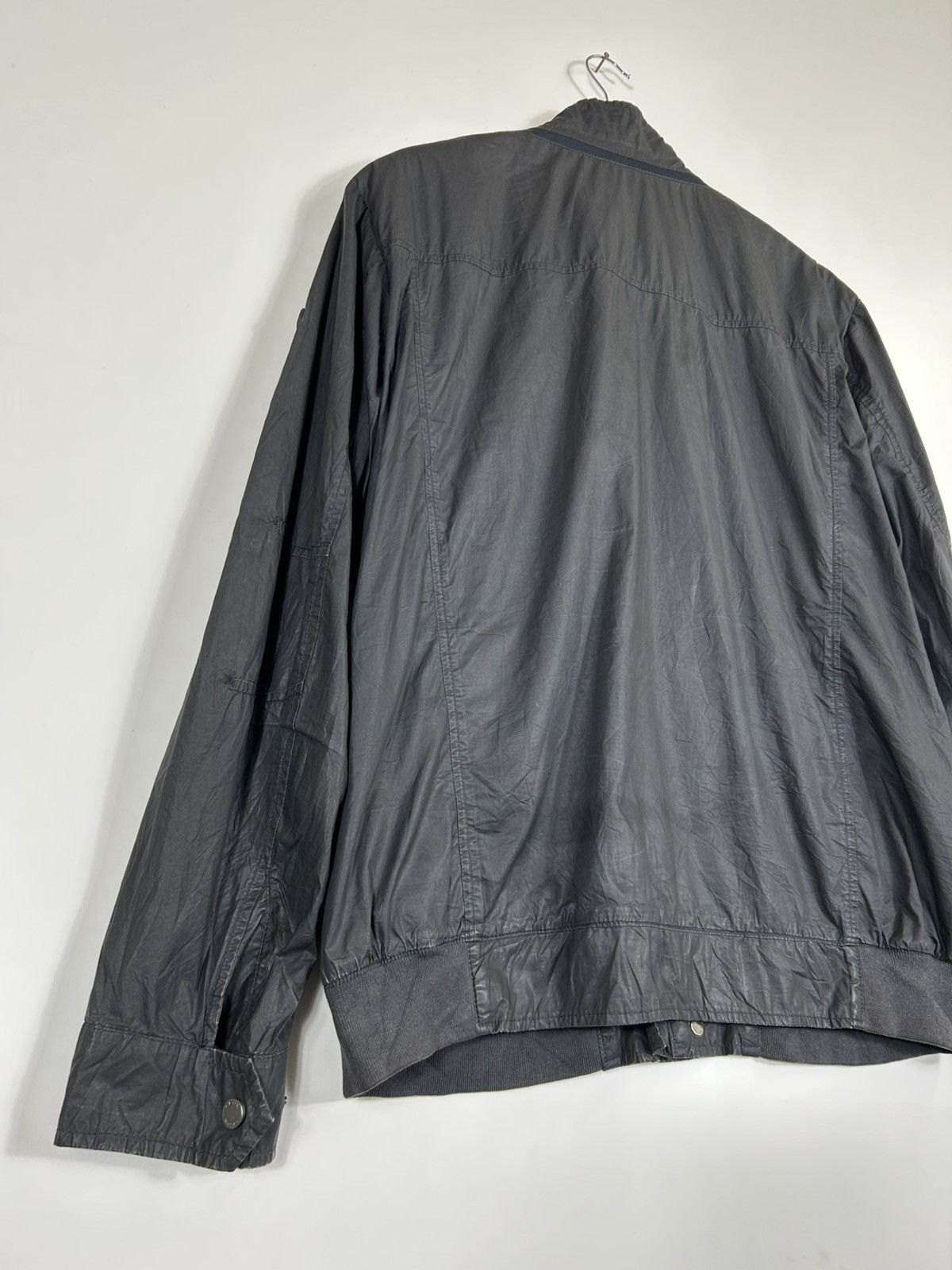 Geox × Italia Independent 🔥Geox Respira Italia Patent Zipper Jacket Size US L / EU 52-54 / 3 - 21 Thumbnail