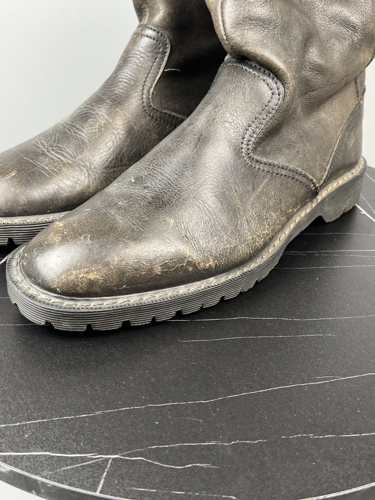 Dr. Martens Vintage Dr.Martens Leather Winter Wool Inner Boots (Y0589) Size US 8 / EU 41 - 6 Thumbnail