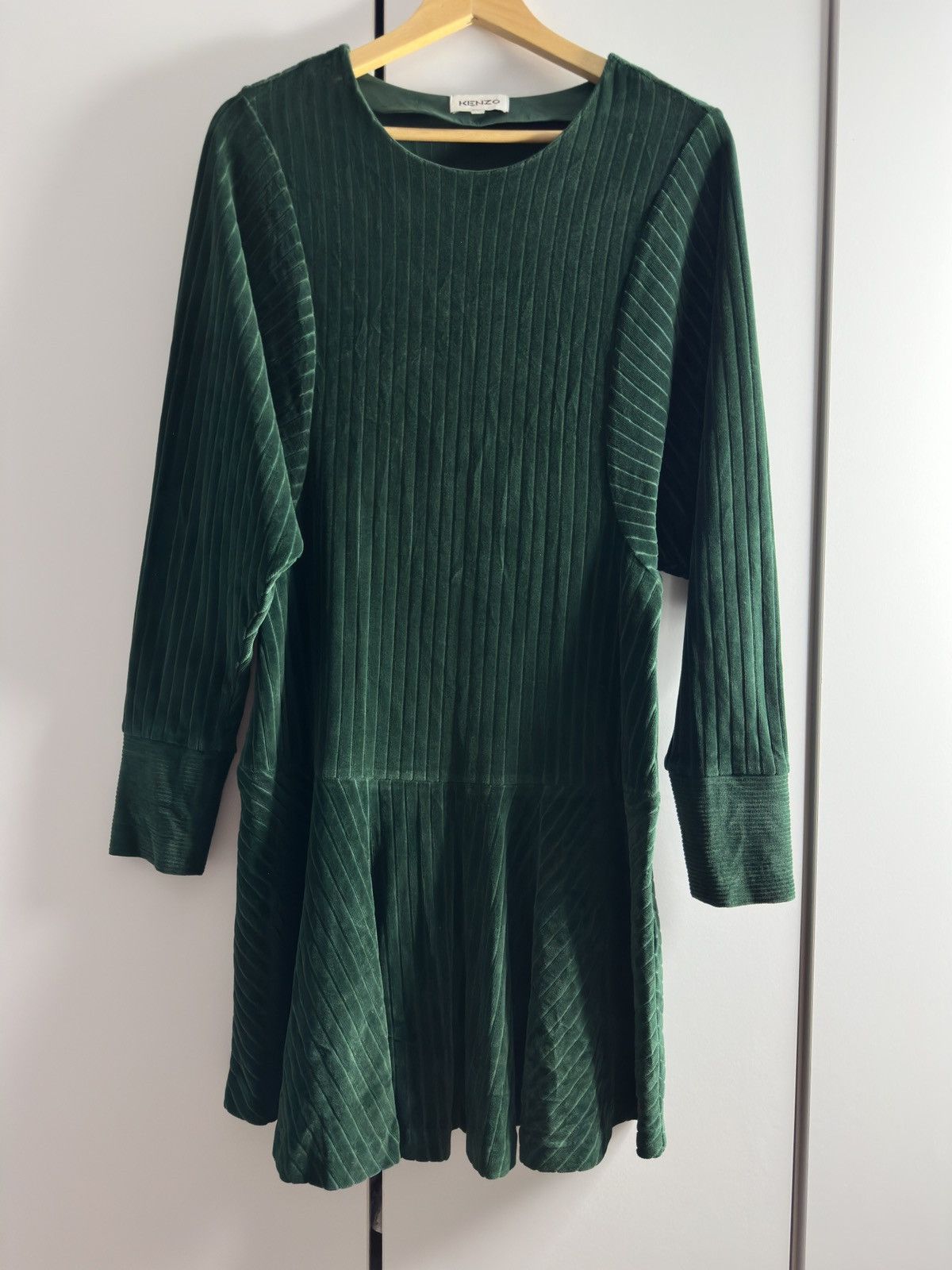 Kenzo Kenzo dress velvet Size L / US 10 / IT 46 - 2 Thumbnail