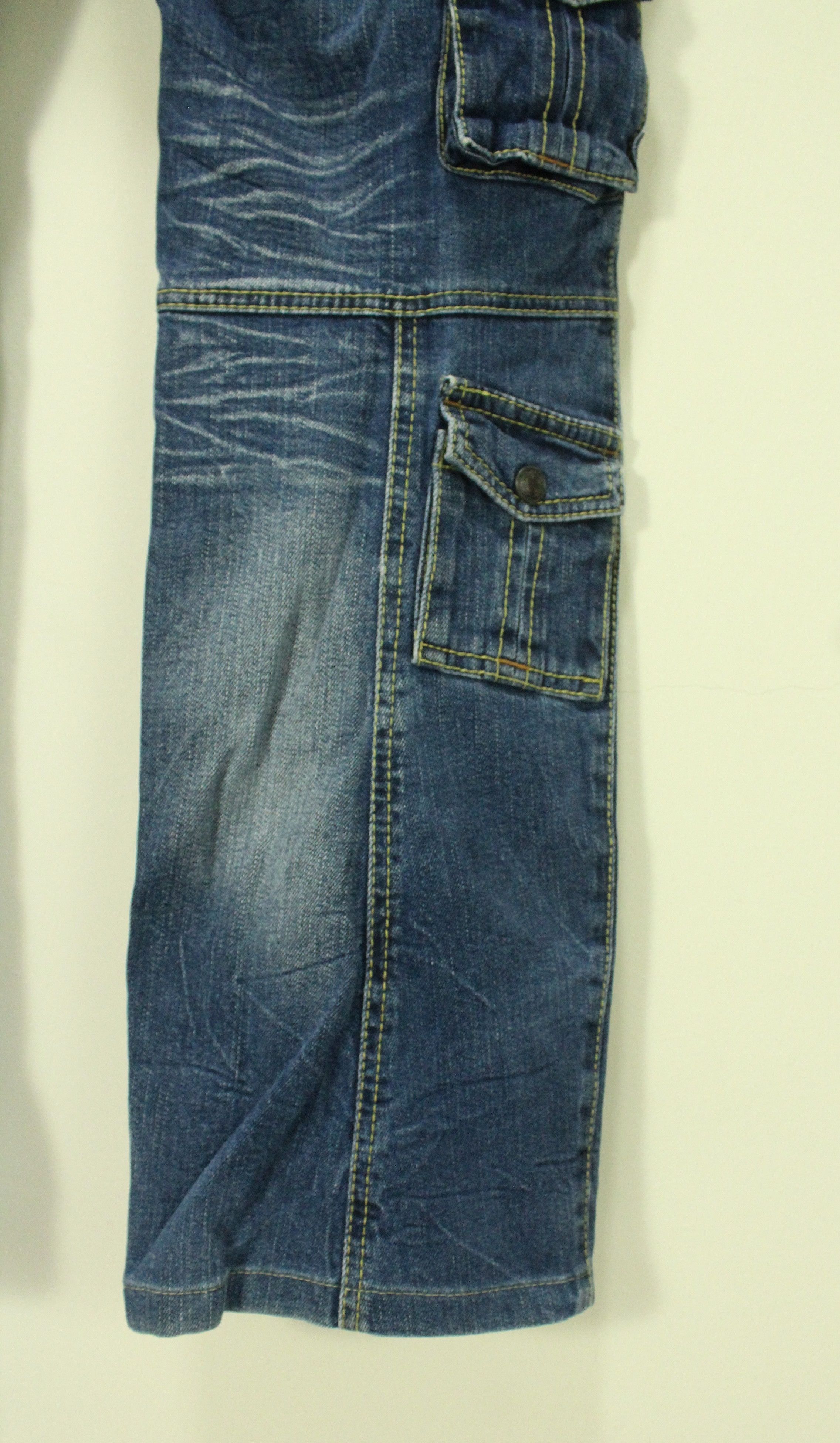 If Six Was Nine SICK 🔥 13 Pockets NICOLE CLUB FOR MEN Denim Stretchy Size US 33 - 14 Thumbnail