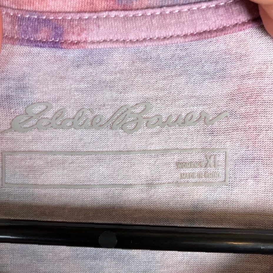 Eddie Bauer Eddie Bauer Womens Tank Pink Purple Tie Dye Switchback Activewear XLarge Tank Womens XL Pink Tie Dye Switchback Activewear Size XL / US 12-14 / IT 48-50 - 6 Thumbnail