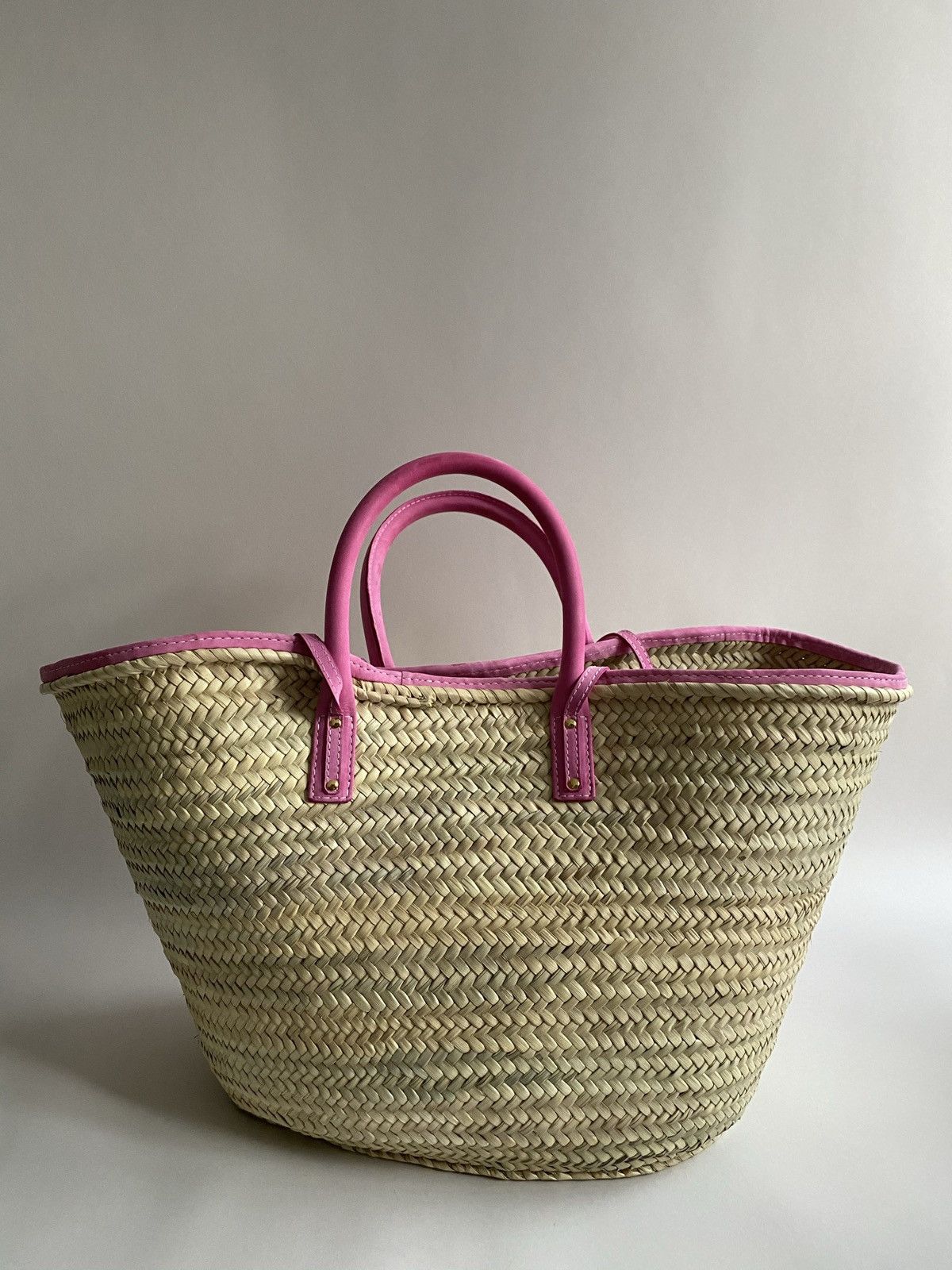 Jacquemus LARGE SIZE Le Panier Soli straw basket tote bag Size ONE SIZE - 7 Thumbnail