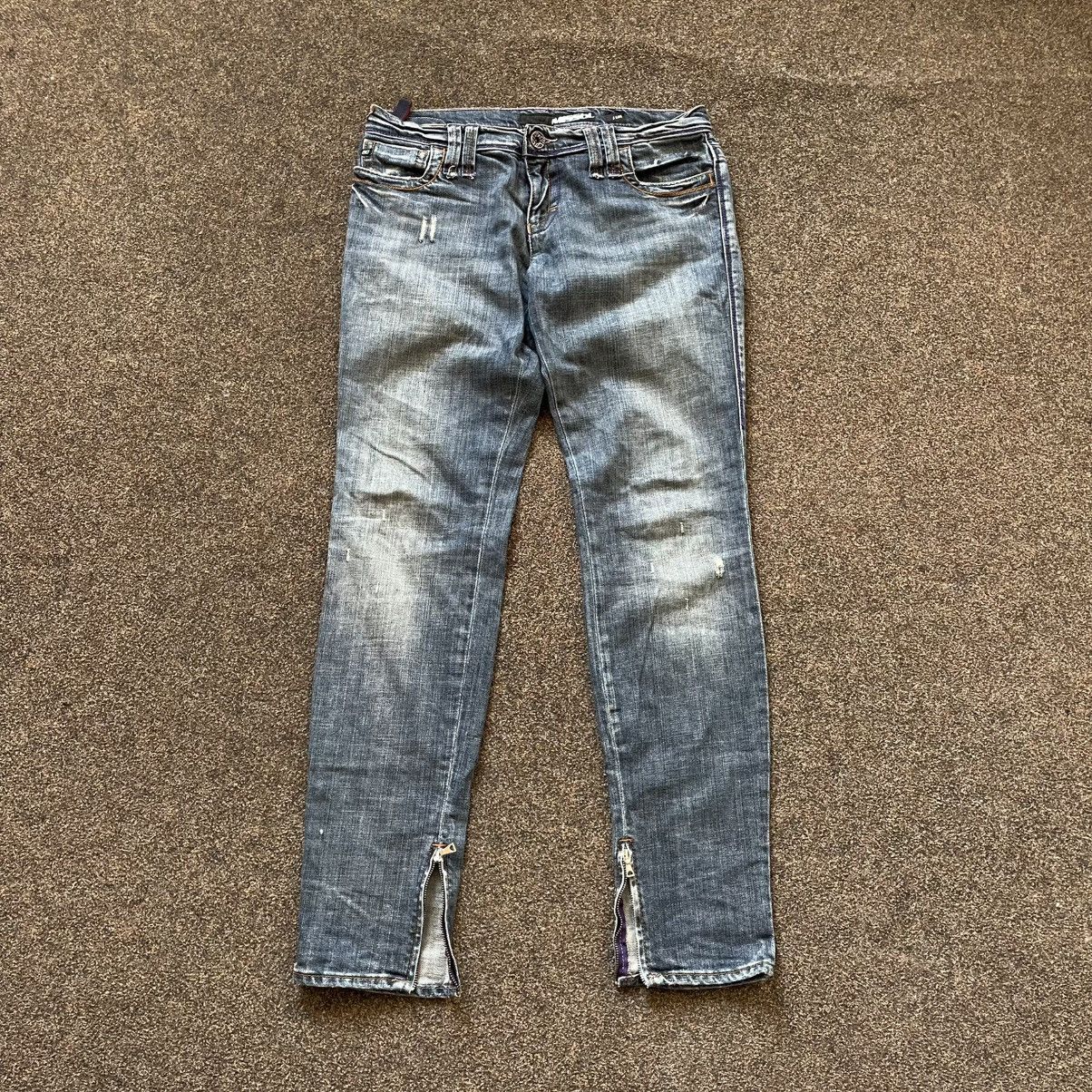 Vintage Vintage Y2K Distressed Baggy Jeans Grunge Skate Logo 36 Size 36" / US 14 / IT 50 - 1 Thumbnail