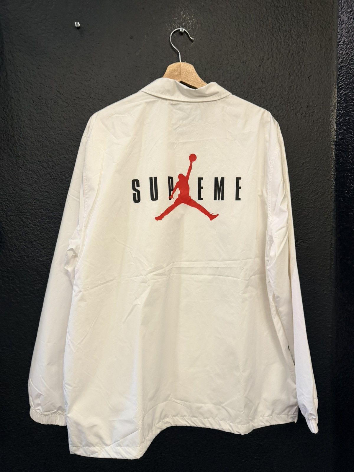 Jordan Brand × Supreme Jordan X Supreme Button Up Jacket Size US XL / EU 56 / 4 - 2 Thumbnail