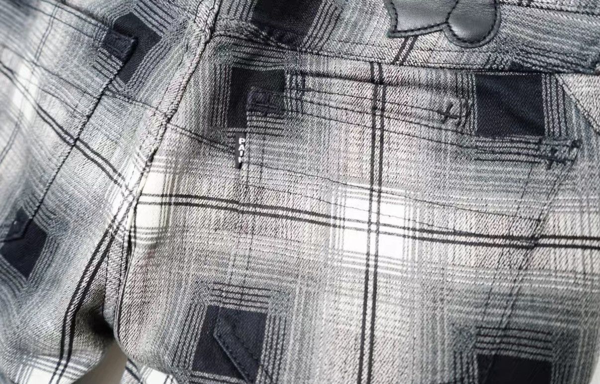 Number (N)ine Number Nine Archive Fall/Winter Plaid Cropped Pants Size US 32 / EU 48 - 7 Thumbnail