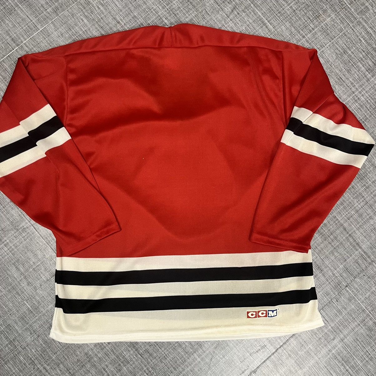 Ccm × NHL VTG CCM Chicago BlackHawks Jersey Size US L / EU 52-54 / 3 - 4 Thumbnail