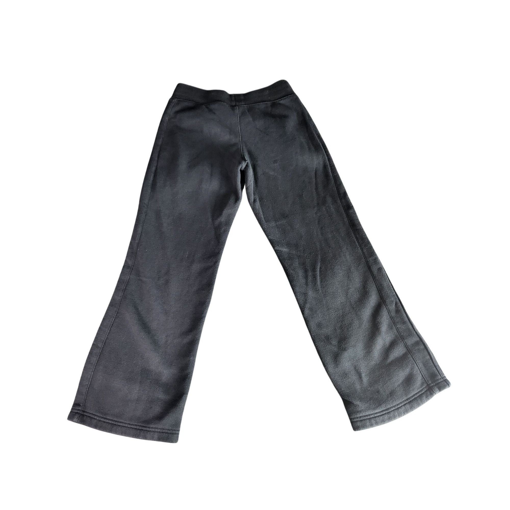 Nike Nike Ankle Crop Sweatpants Women Sz M Black Pockets Logo Cas Size 28" / US 6 / IT 42 - 2 Thumbnail