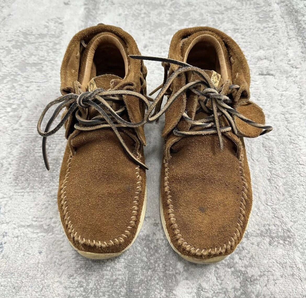 Visvim Visvim GILA MOC LO SHAMAN COYOTE-FOLK Moccasin- Size 10