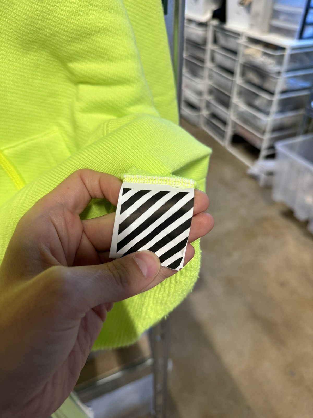 Off-White Off-White Logo Hoodie 750$ NEW Size US S / EU 44-46 / 1 - 5 Thumbnail