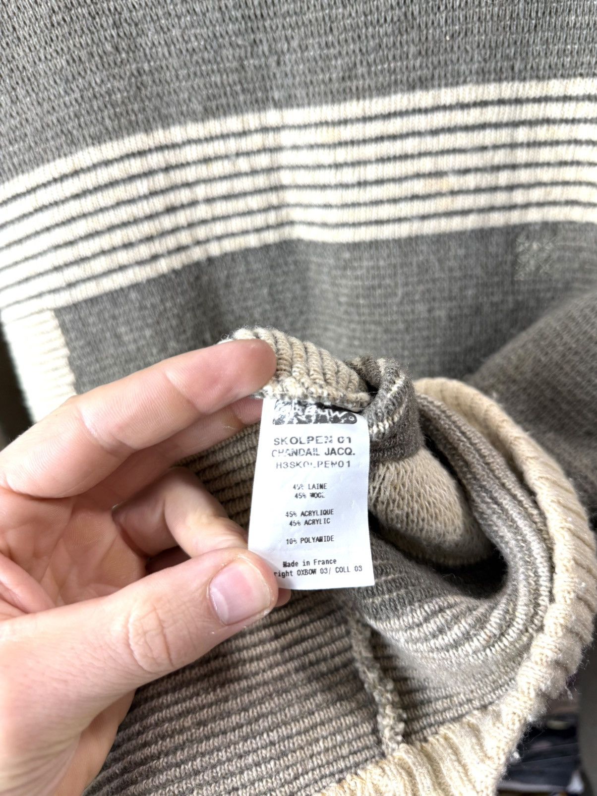 Oxbow Rare Vintage Oxbow All Over Logo Knit Sweater Surf Stussy Size US L / EU 52-54 / 3 - 13 Thumbnail
