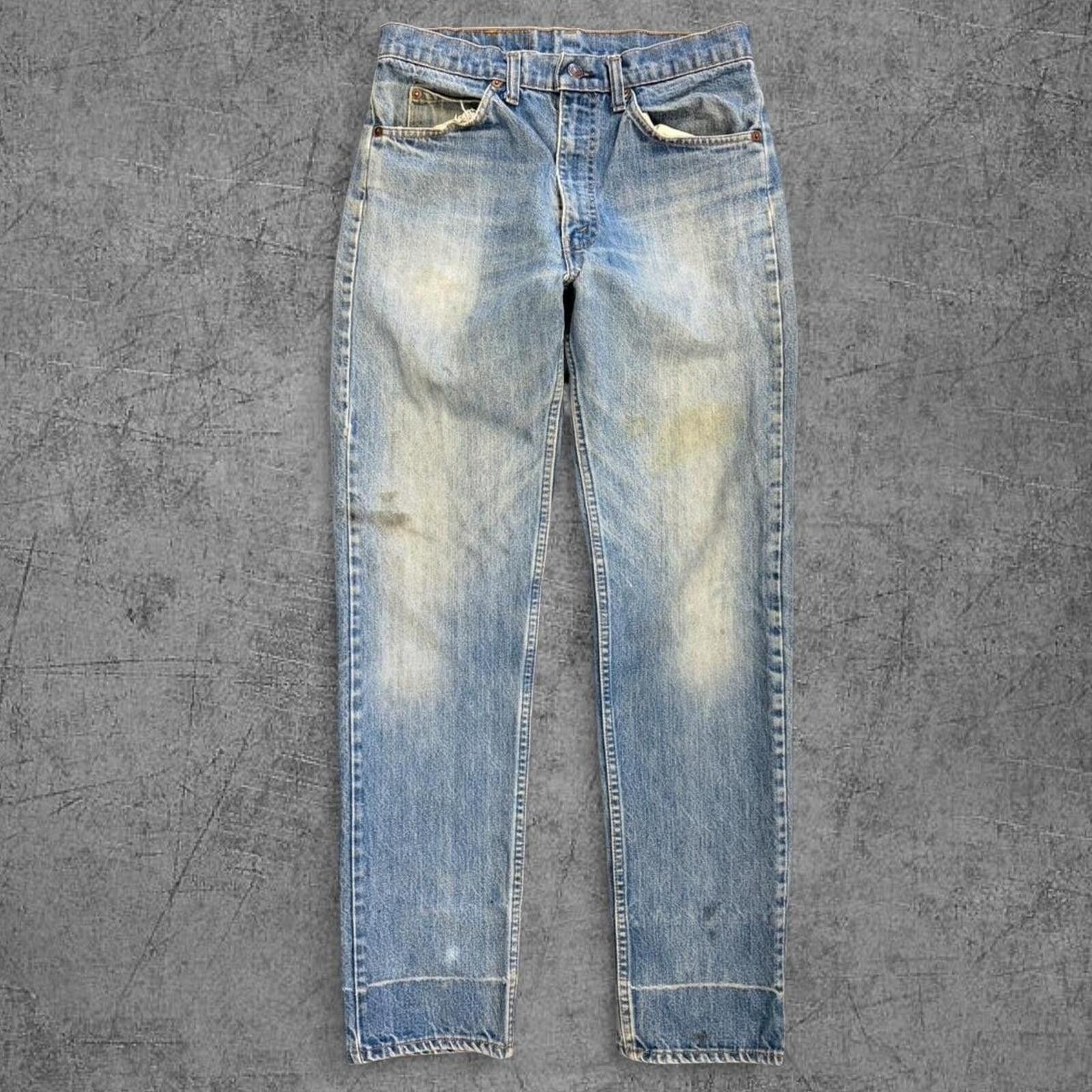 Levi's Vintage 1981 Levi 207 Orange Tabs Size US 32 / EU 48 - 4 Thumbnail