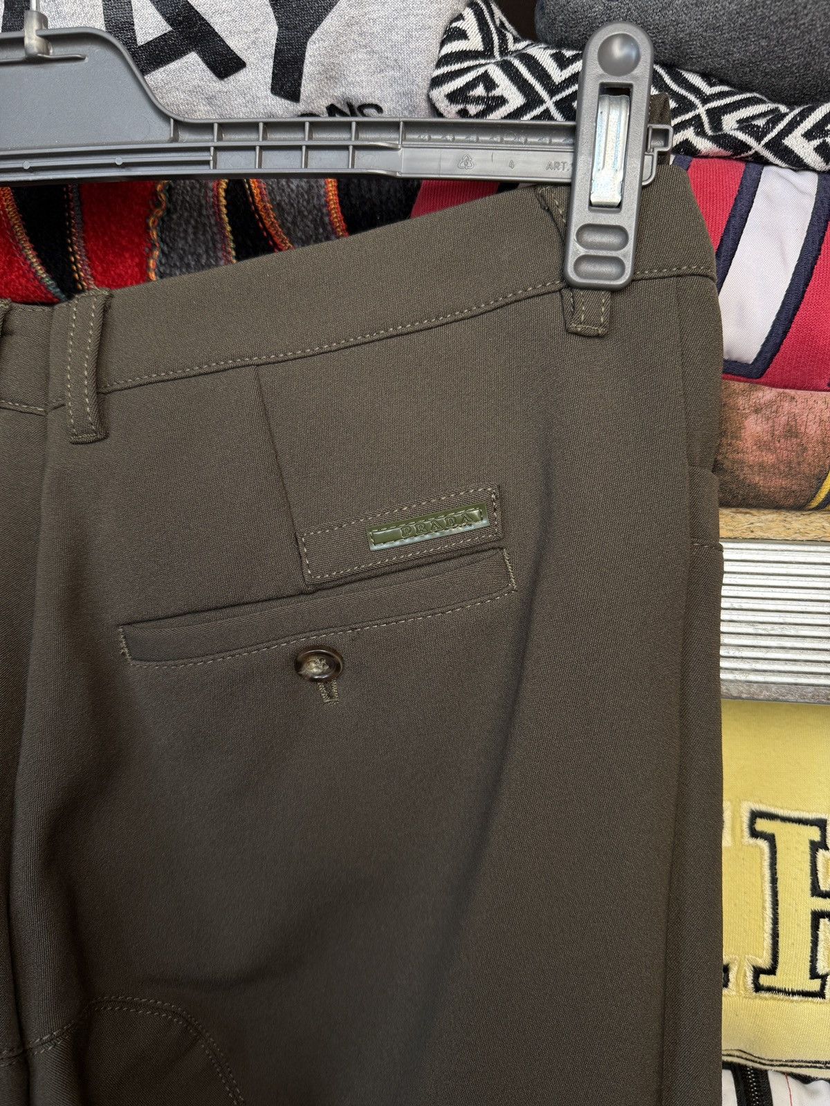 Prada PRADA Pants Tab Ski Outdoor Work Vintage Size 34" / US 12 / IT 48 - 9 Thumbnail