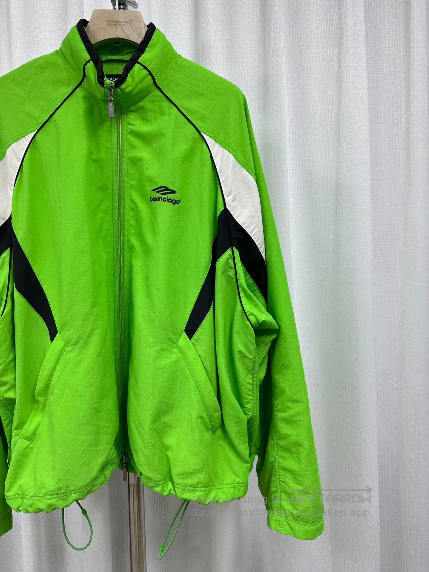 Balenciaga balenciaga 3b sports fluorescent green jacket. Size US XS / EU 42 / 0 - 2 Thumbnail