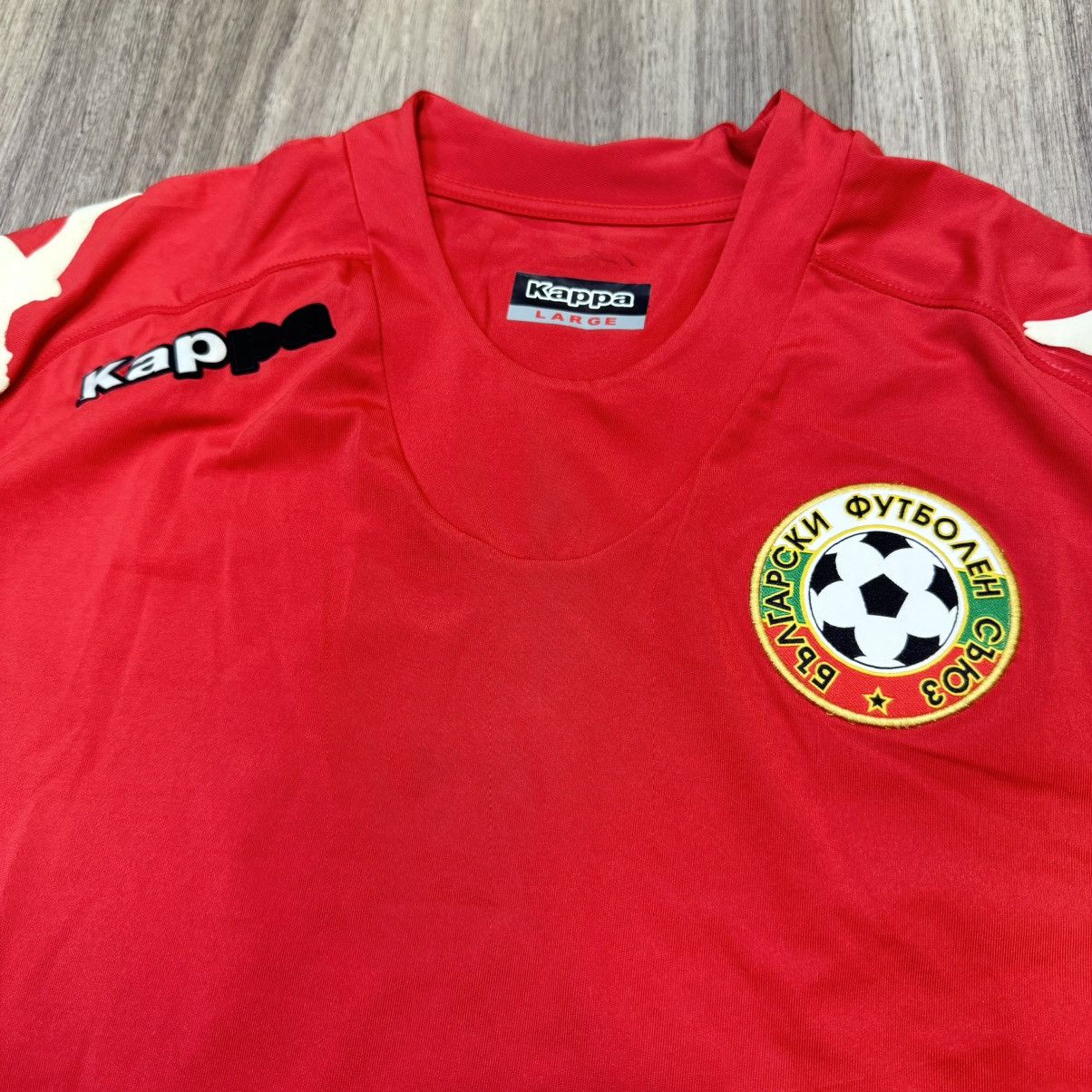 Kappa Bulgaria 13/14 home shirt (Bnwt) Size US L / EU 52-54 / 3 - 3 Thumbnail