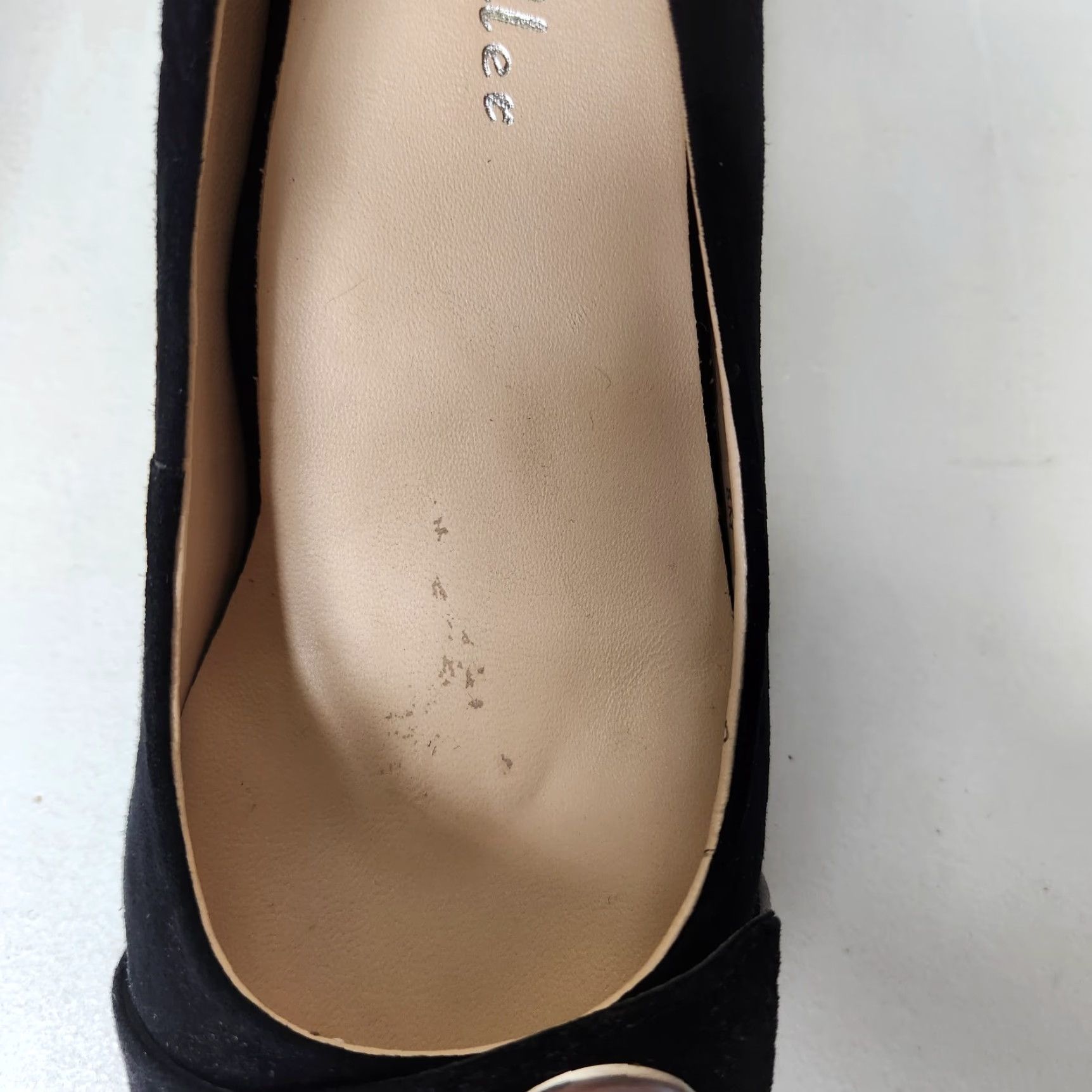Vintage **Concept Bettye Muller Womens Black Suede Block Heel Pump** User: **Concept Bettye Muller Womens Black Suede Block Heel Pump** Size US 8 / IT 38 - 6 Thumbnail