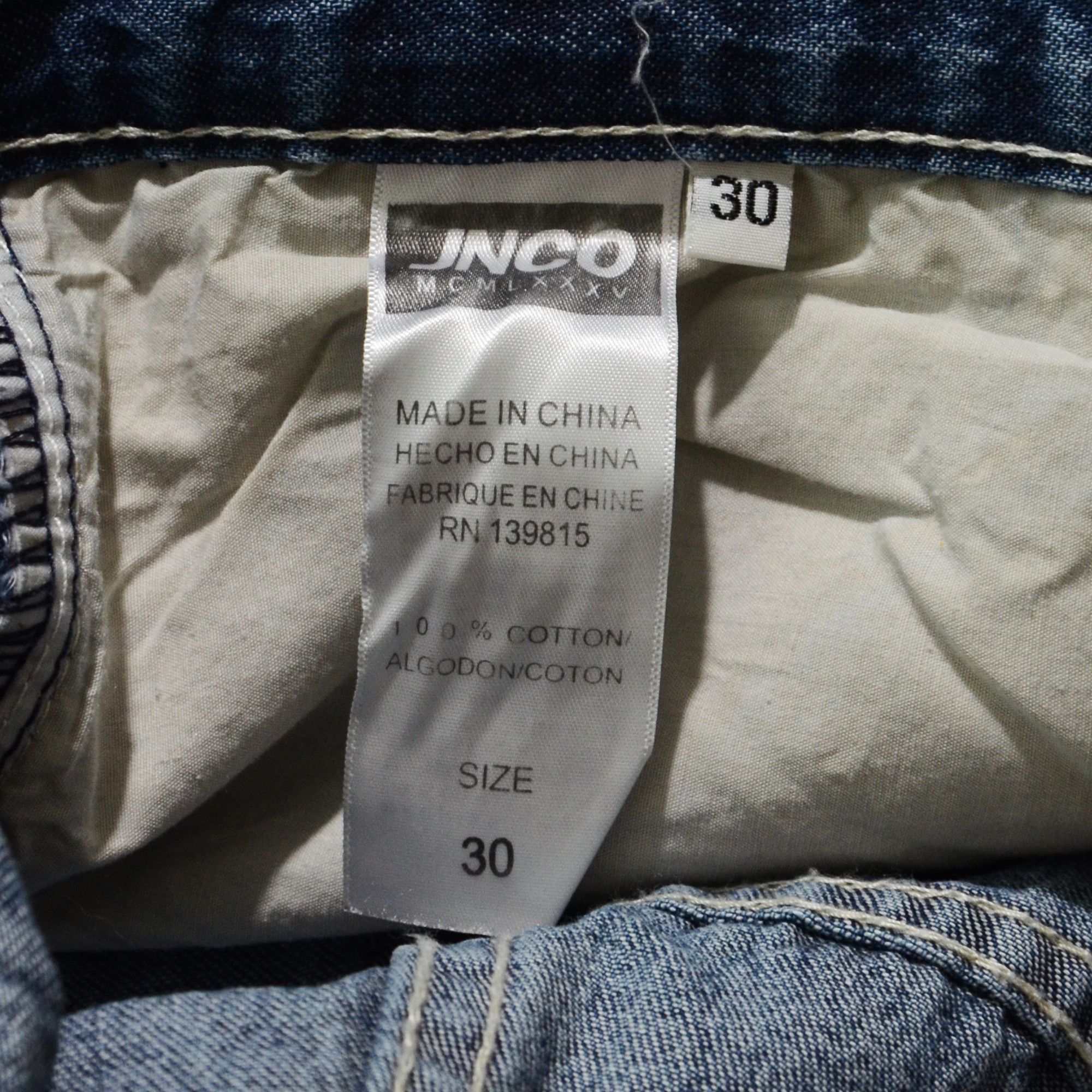 JNCO JNCO Jorts Size W30 Baggy Rare Streetwear 90s/Y2K Unused Size US 30 / EU 46 - 11 Thumbnail