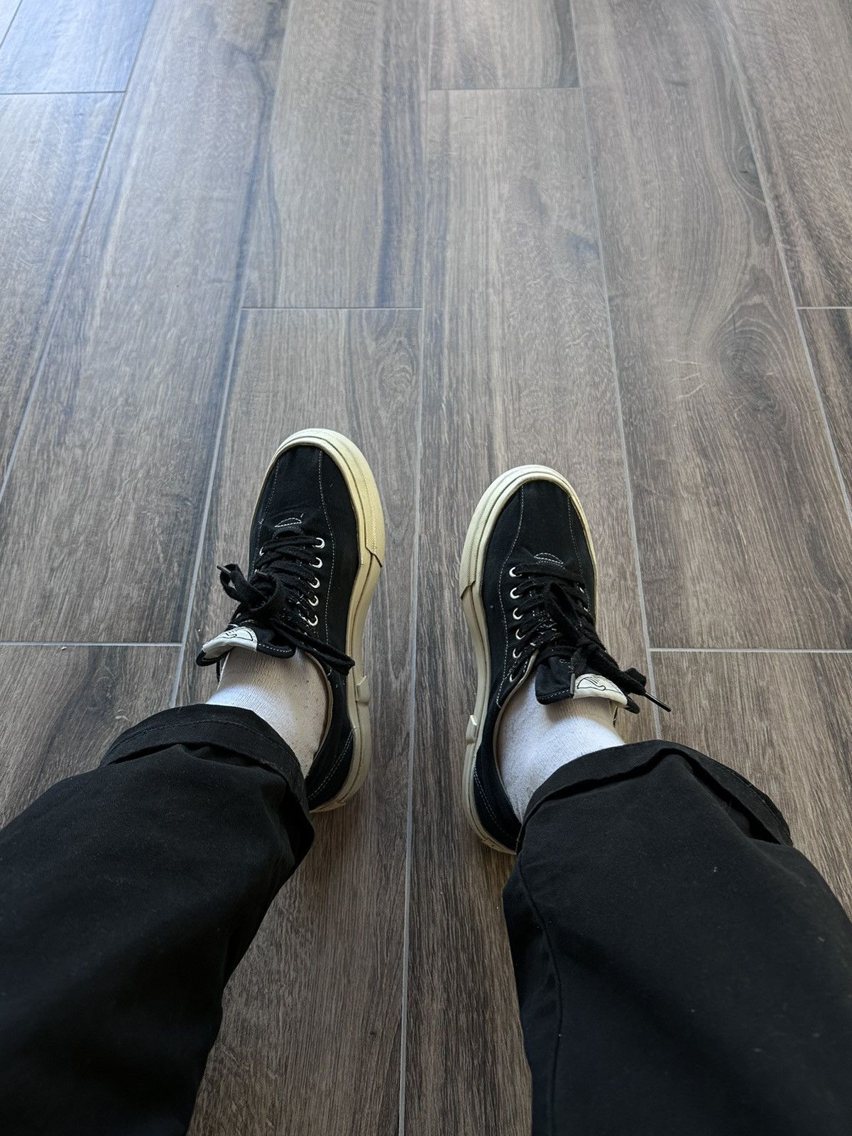 Stepney Workers Club Stepney Workers Club Sneakers Dellow canvas black Size US 9.5 / EU 42-43 - 1 Thumbnail