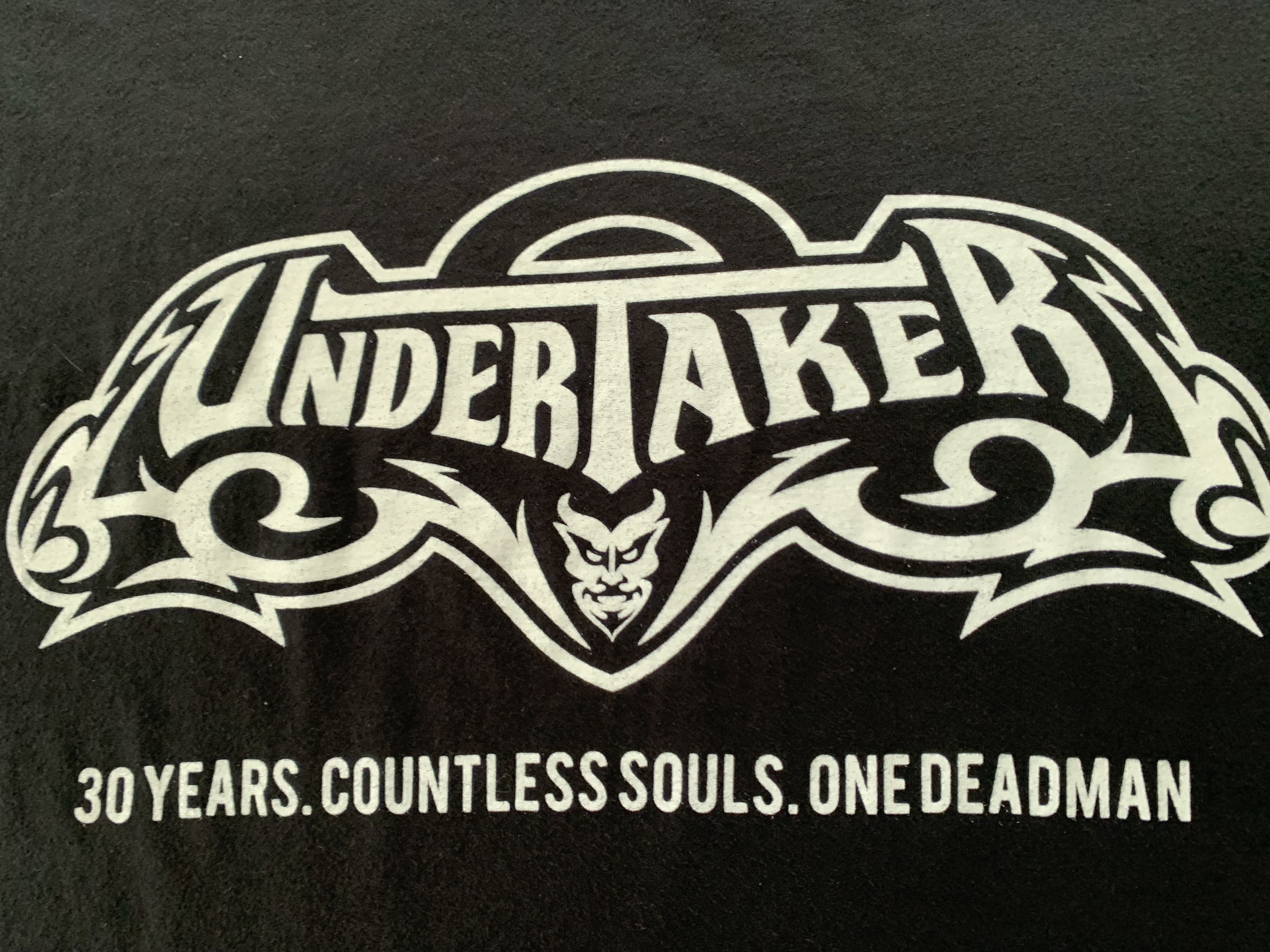 Vintage × WWE × WWF WWF 2020 Undertaker 30 Years T-Shirt Size US L / EU 52-54 / 3 - 6 Thumbnail