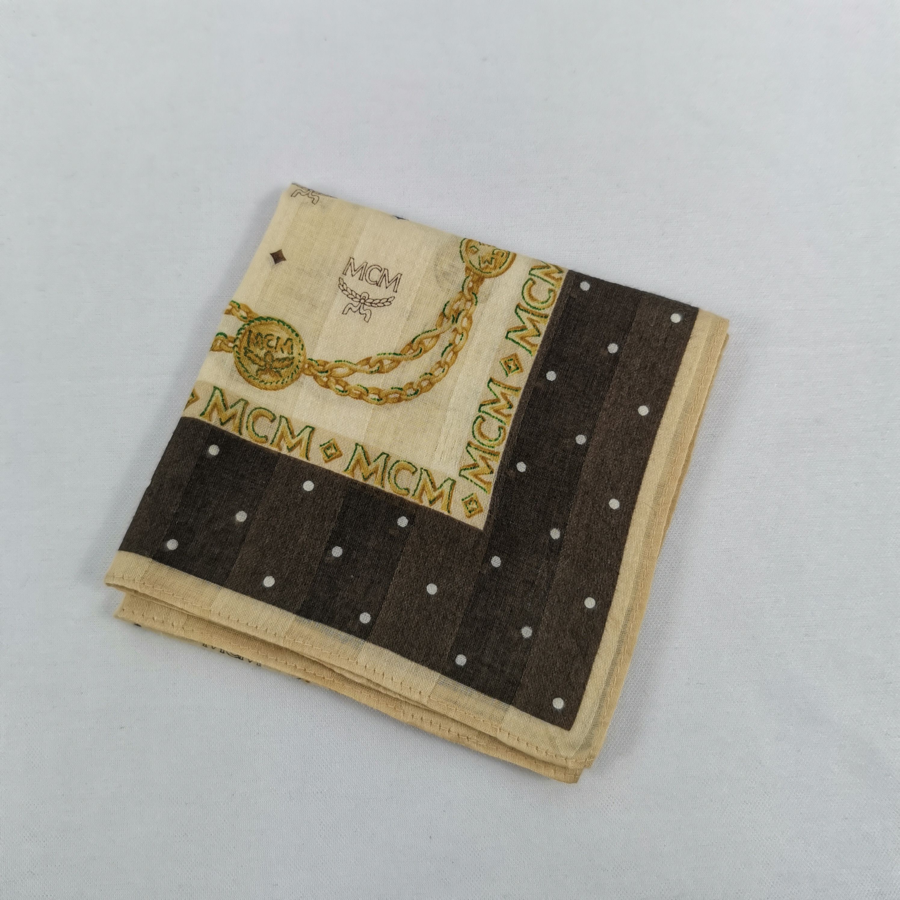 MCM Vintage MCM Handkerchief Neckerchief Bandana Size ONE SIZE - 4 Thumbnail
