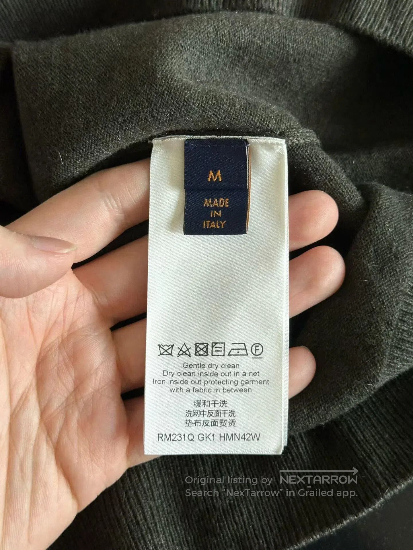 Louis Vuitton louis vuitton embossed logo cashmere hoodie. Size US M / EU 48-50 / 2 - 4 Thumbnail