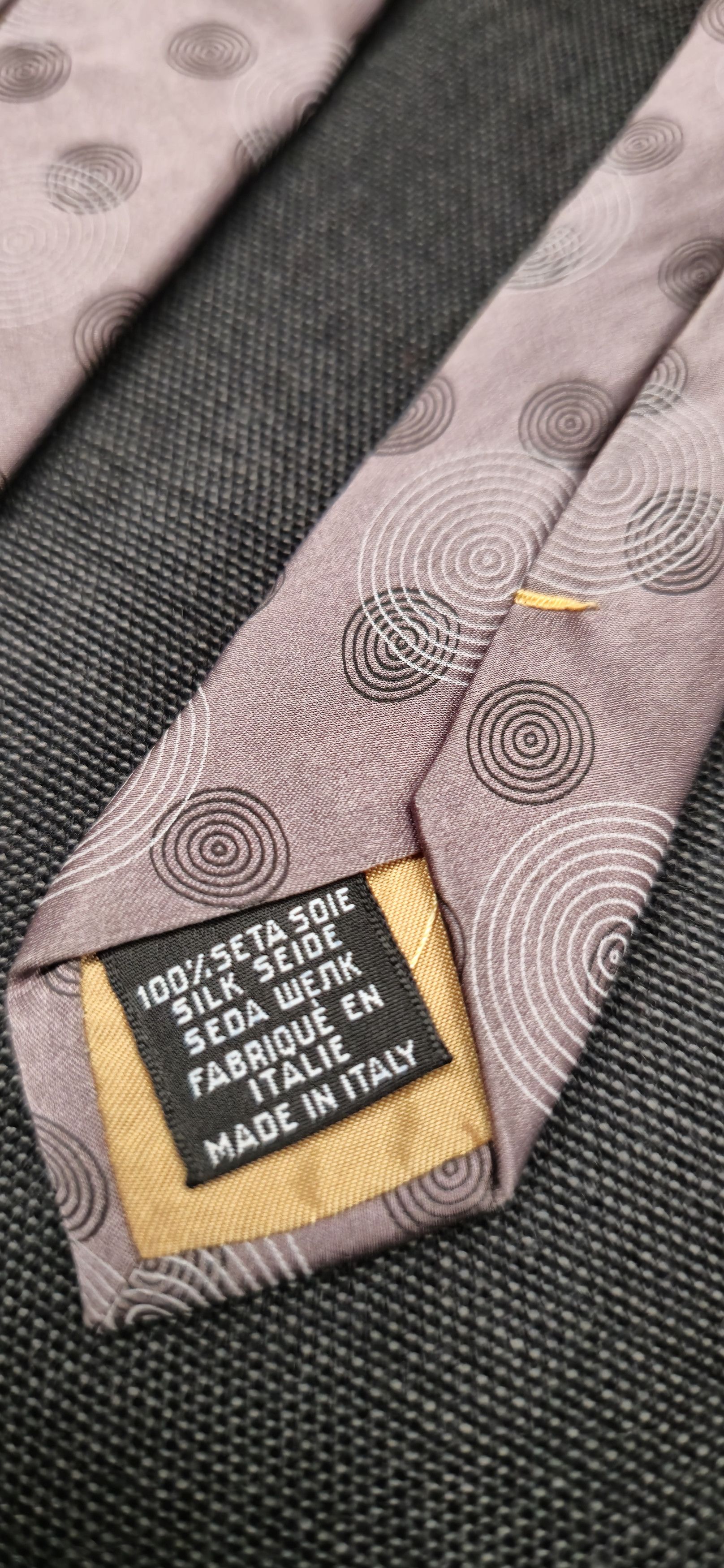 Yves Saint Laurent Yve Saint Laurant silk Tie dots Size ONE SIZE - 5 Thumbnail