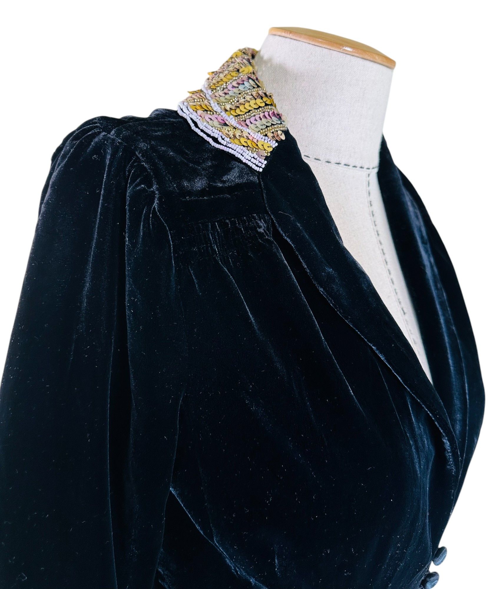 Marc Jacobs Velvet sequin jacket Size S / US 4 / IT 40 - 3 Thumbnail