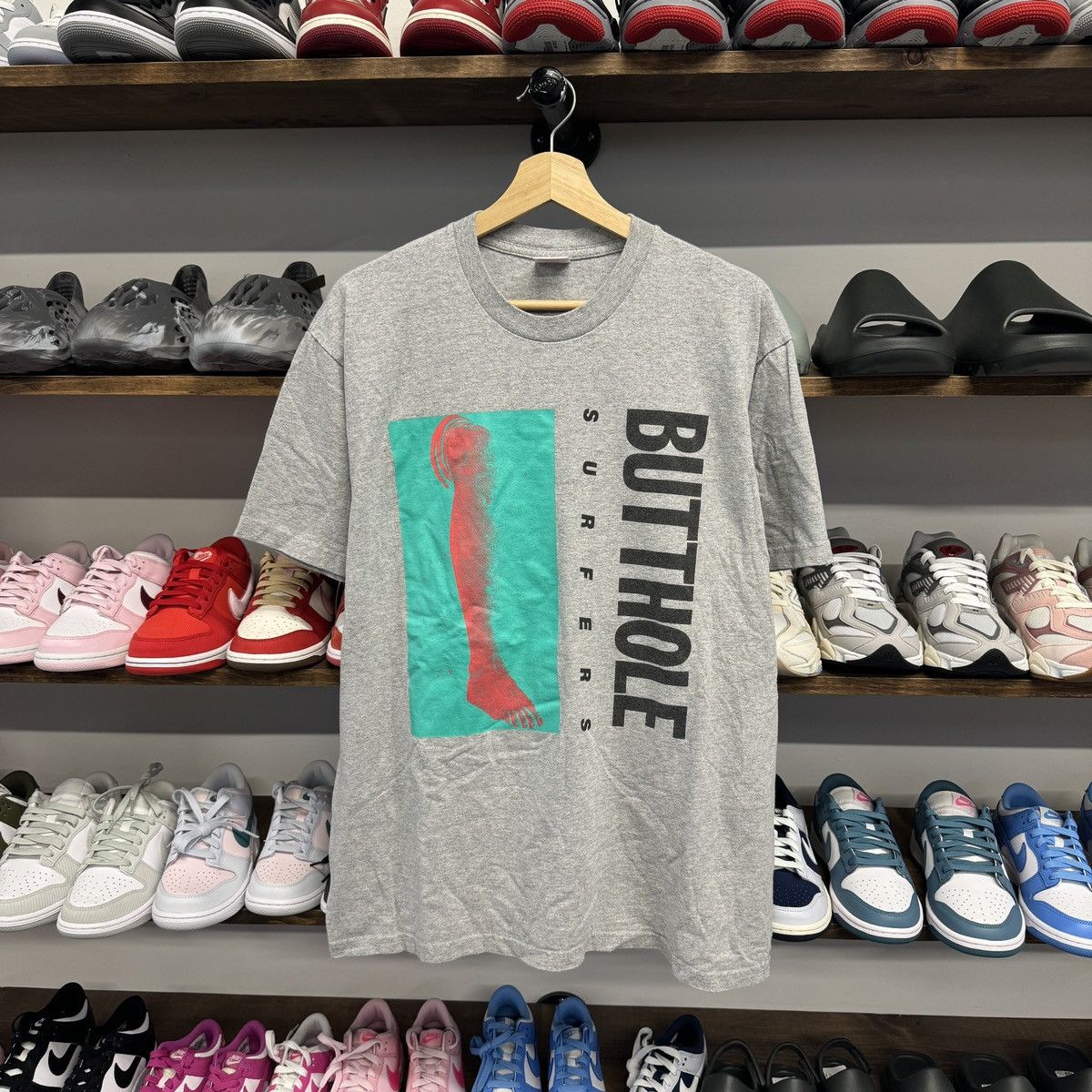 Supreme Supreme Butthole Surfers Leg Tee Size US L / EU 52-54 / 3 - 1 Thumbnail