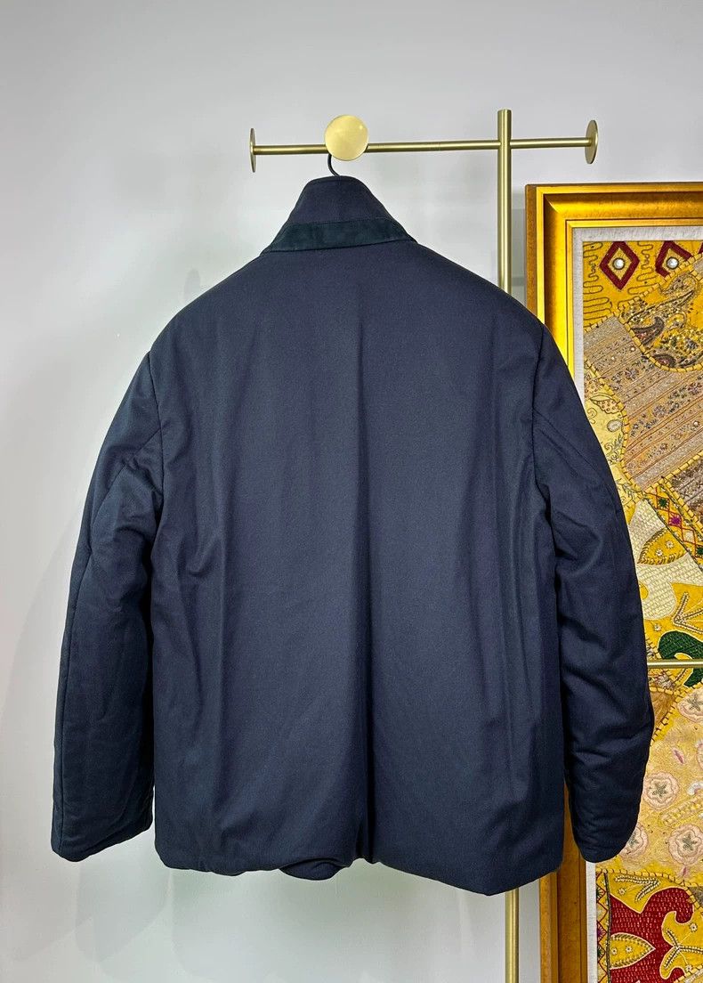 Loro Piana LORO PIANA Wool and cashmere cotton coat Size US XL / EU 56 / 4 - 2 Thumbnail