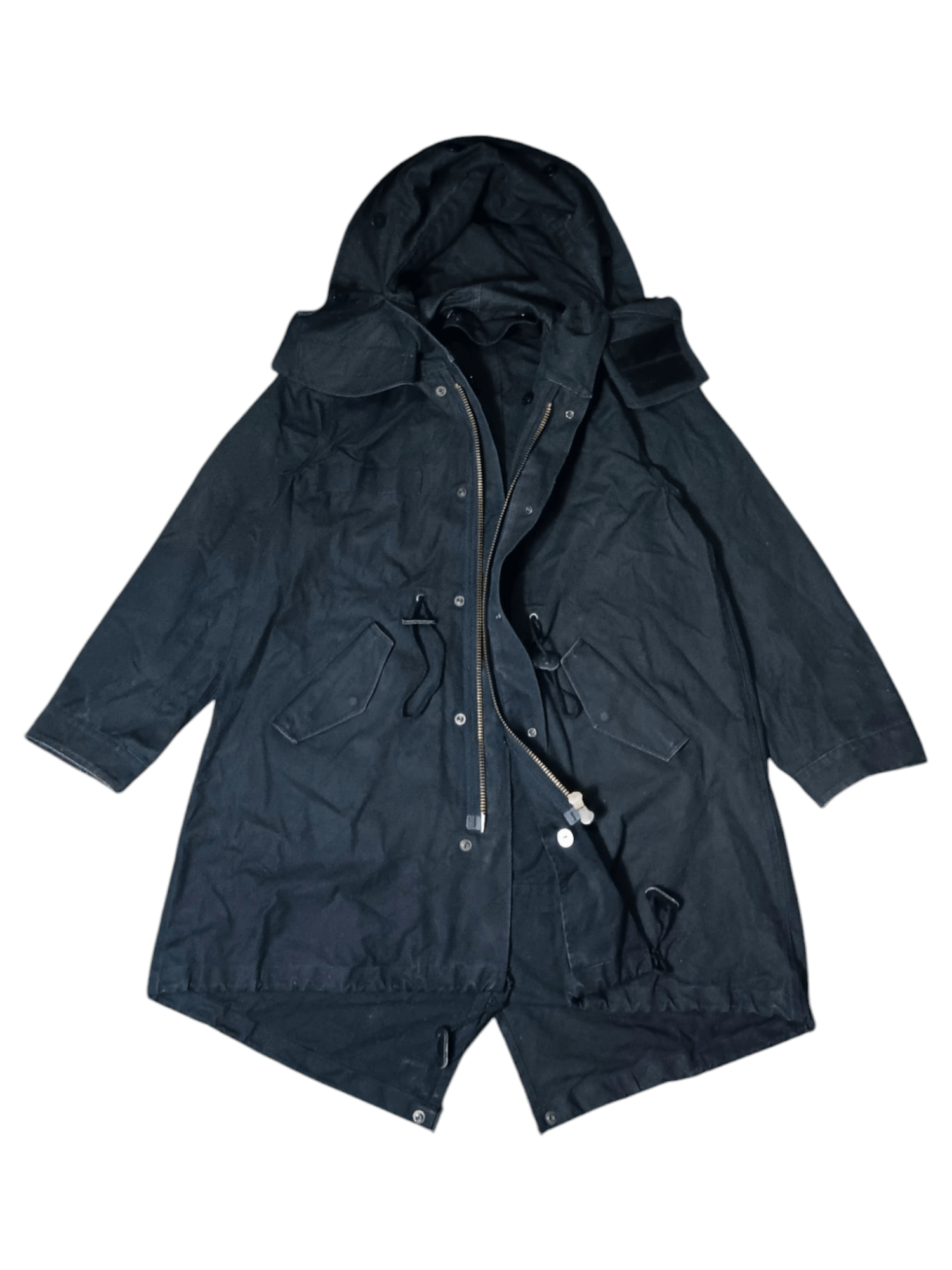 Japanese Brand 💔24H DELETE💔United bamboo parka canvas jacket Size US M / EU 48-50 / 2 - 3 Thumbnail