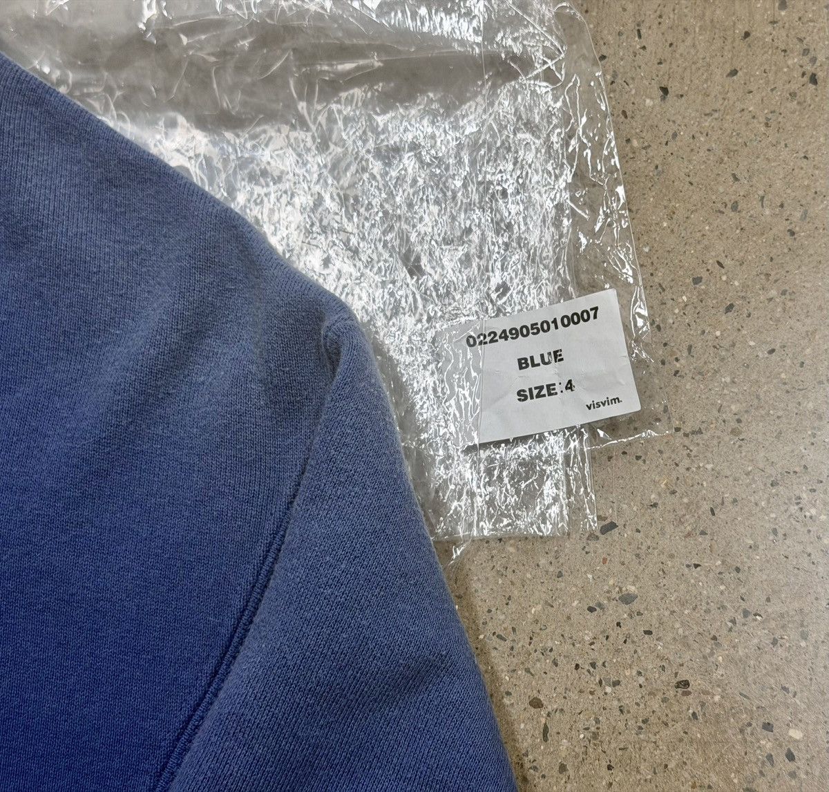 Visvim 24aw ICT Court Sweat Dmgd ，size4