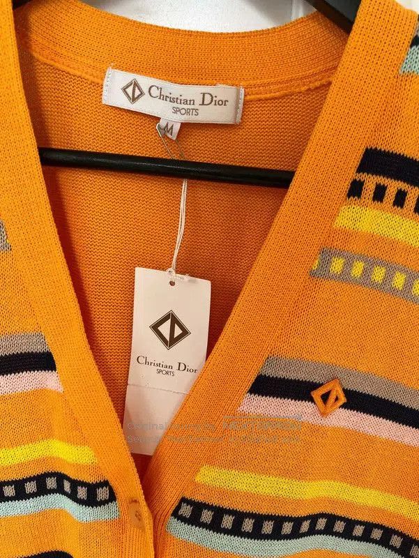 Dior Dior Orange Knit Women's Vest . Size M / US 6-8 / IT 42-44 - 1 Thumbnail