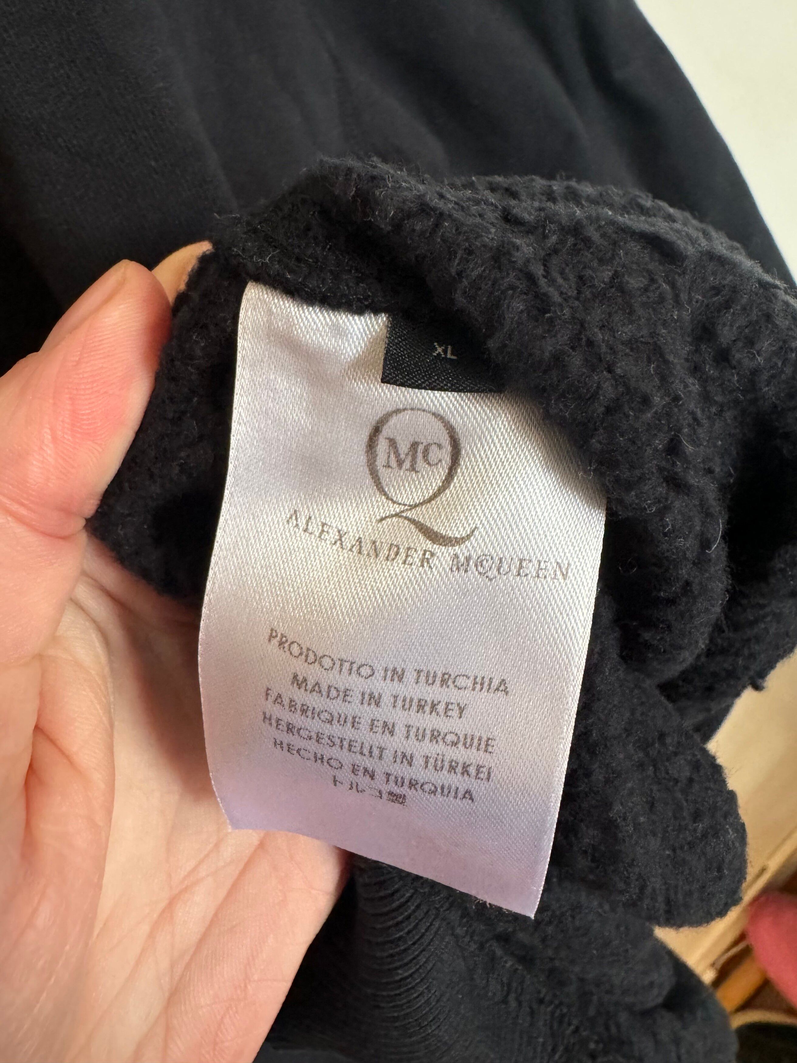Alexander McQueen Black MCQ sweatshirt Size US XL / EU 56 / 4 - 4 Preview