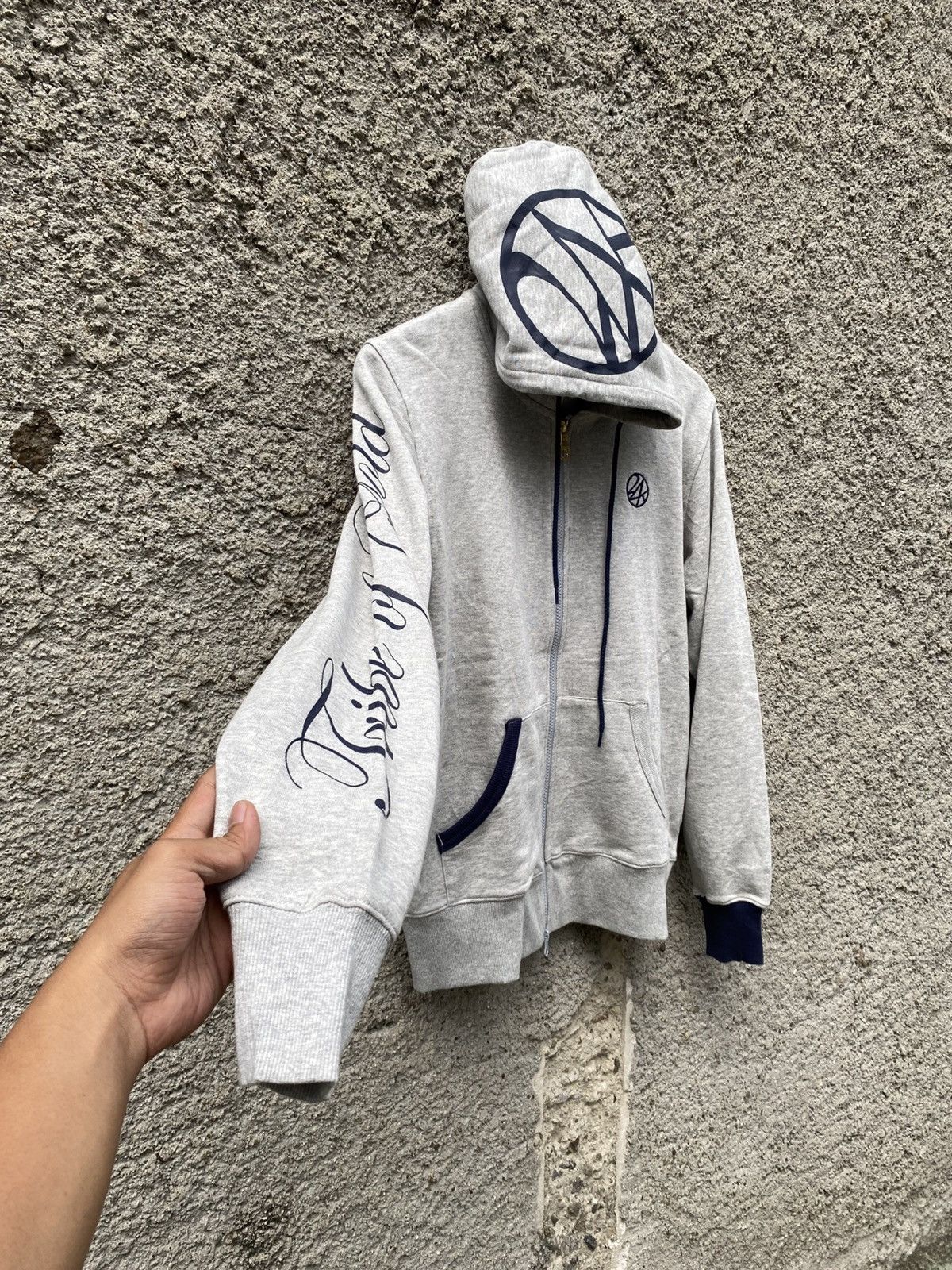 Other Rare 24 Karats Big Logo Zip Hoodie Size US M / EU 48-50 / 2 - 1 Thumbnail