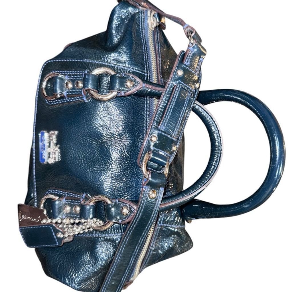 Coach Coach Madison Sabrina Satchel 14178 Cobalt Blue 2 way Size ONE SIZE - 16 Thumbnail