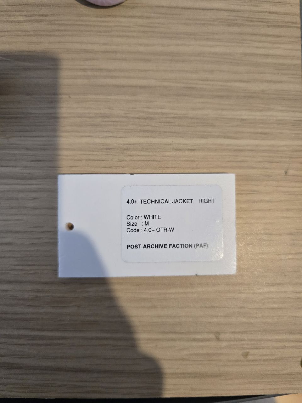 POST ARCHIVE FACTION (PAF) 4.0+ Technical Jacket Right in White Size US M / EU 48-50 / 2 - 9 Thumbnail