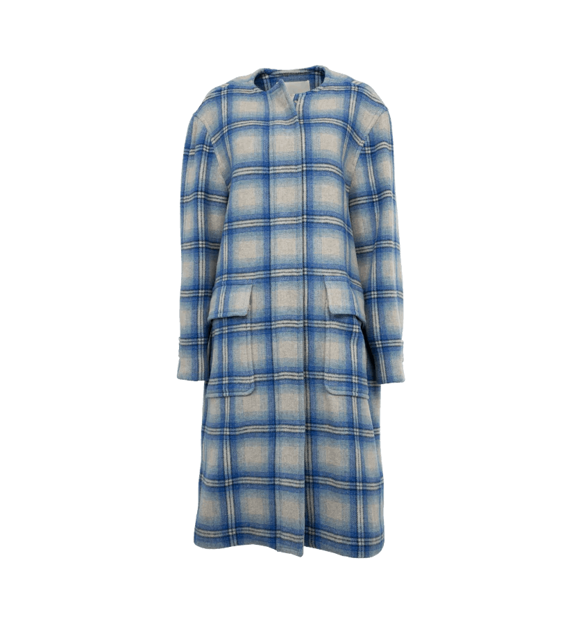 o1h1sh10624 Coat in Blue