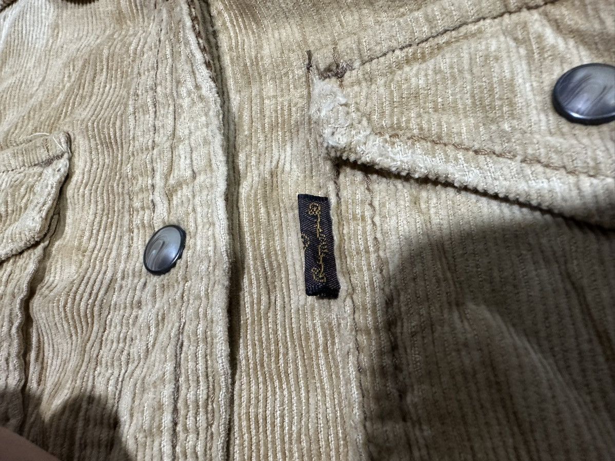 GOA 🔥Y2K Archived Goa Distressed Corduroy Western Shirt Size US M / EU 48-50 / 2 - 4 Thumbnail