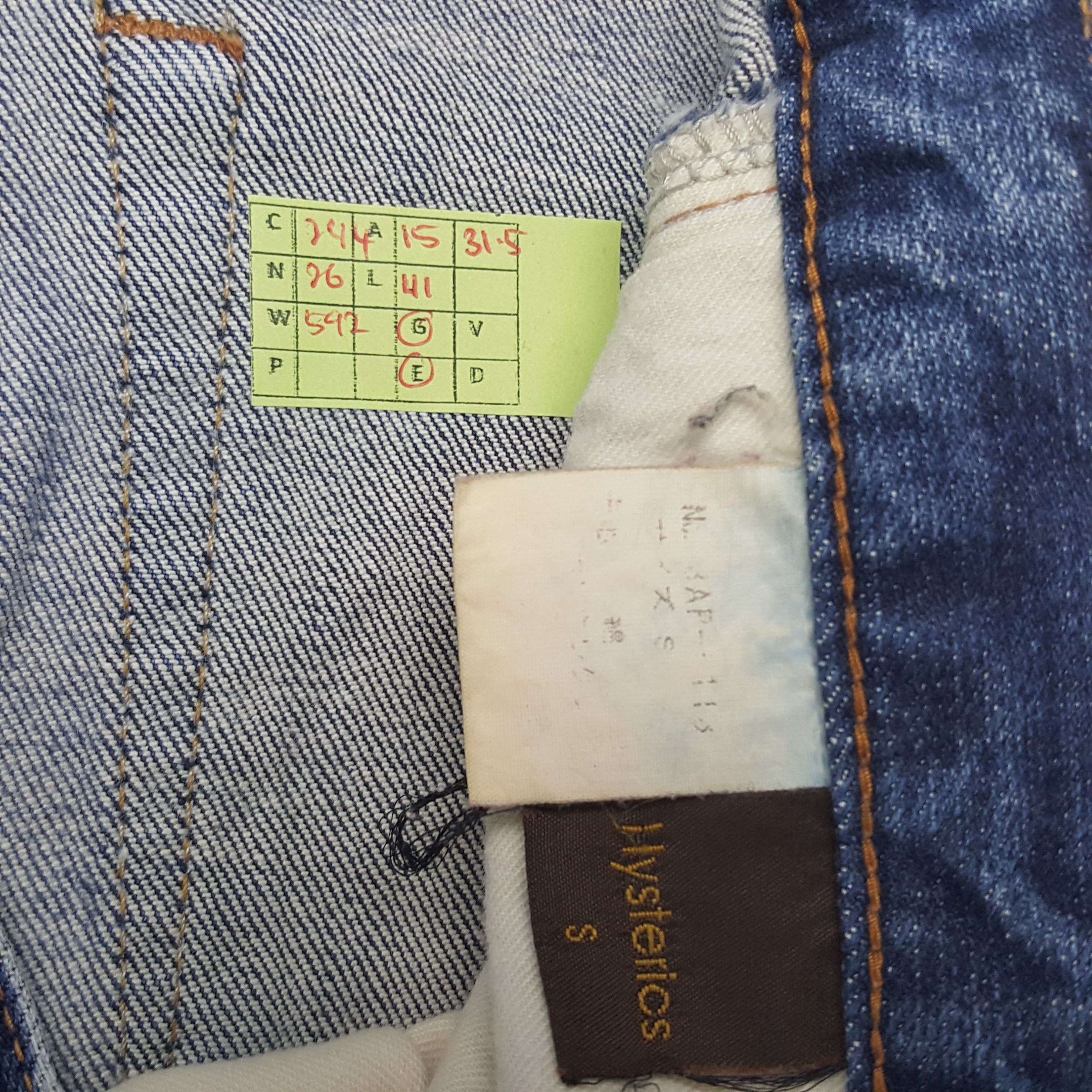 Hysteric Glamour Vintage Hysteric Glamour Japanese Brand Denim Jeans Size US 30 / EU 46 - 8 Thumbnail