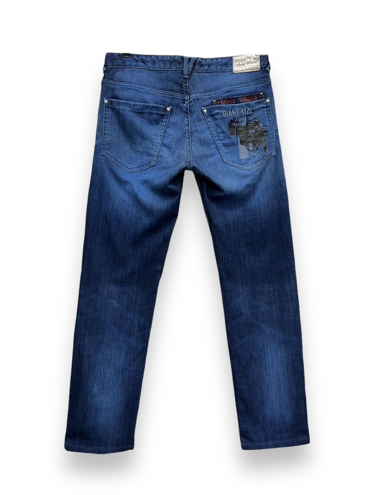 Andy Warhol 🔫 ANDY WARHOL Art Gun 1981 x "Giant Size" By PEPE JEANS Size US 31 - 3 Thumbnail